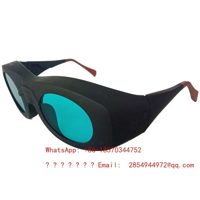 Glass Lens High Optical Density OD7 + 680-1100nm Infrared Light Protective Glasses Eye Protection