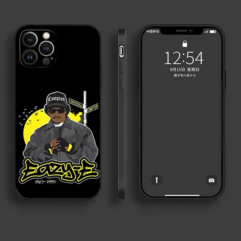 Eazy E NWA Legendary Rapper Phone Case For Apple IPhone 13Pro Max 12 11 14 Mini Xs X Xr 7 8 6 Plus Se 2020 Shockproof Back Cover