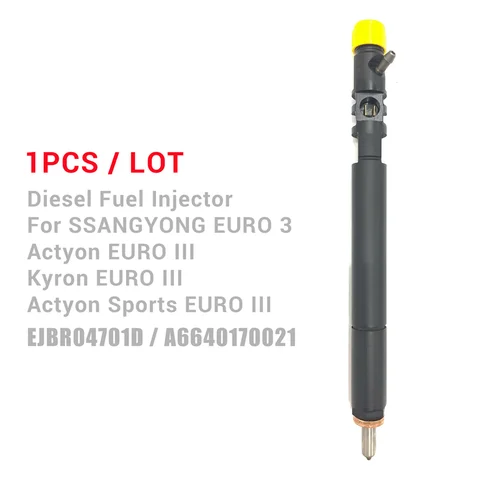EJBR04701D A 6640170221 новая форсунка дизельного топлива для Ssangyong Kyron Actyon Euro 3 2,0 Xdi D20DT 2006-