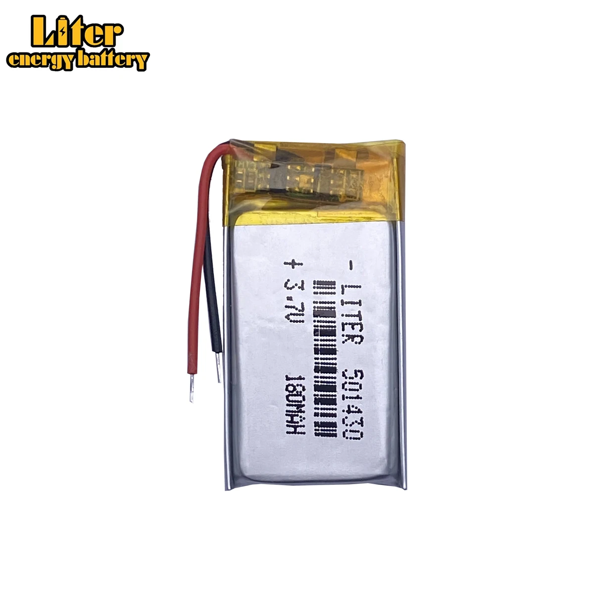 10pcs/lot 3.7V 180mAh 501430 Lithium Polymer Li-Po li ion Rechargeable Battery cells For Mp3 MP4 MP5 toy mobile bluetooth