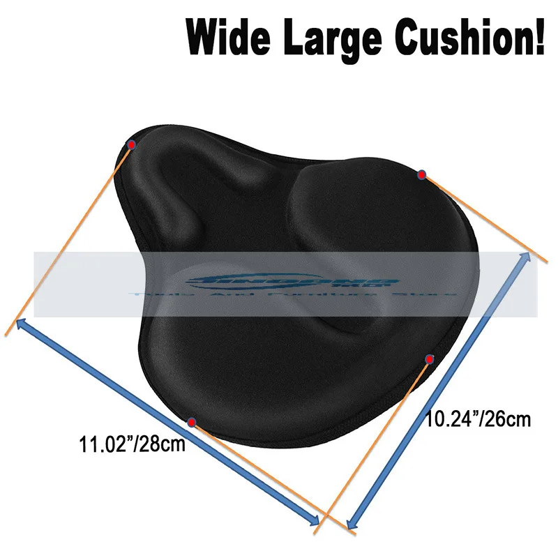 

Thickened silicone seat cushion cover Customized cycling equipment Bicycle accessories Road bike Bicycle mountain bike Soft seat