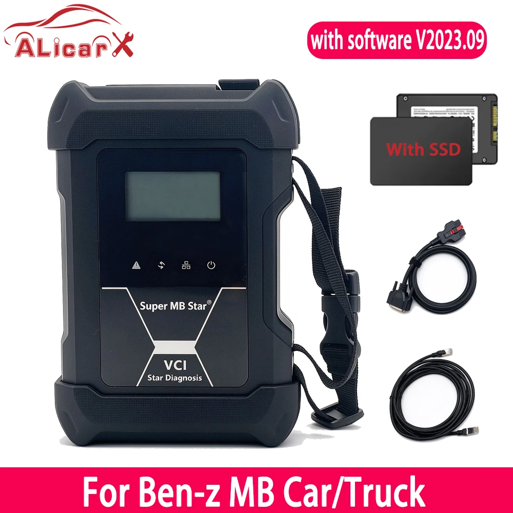 Super MB Star with software V2023.09 Free Monaco DTS for Benz MB Car/Truck Diagnostic tool MB automotive tools