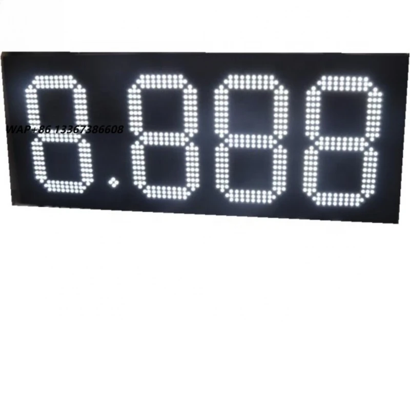 Big Size Outdoor Waterproof Gas Station Led Price Display Led Gas Price Board REGULAR PREMIUM as Price Sign