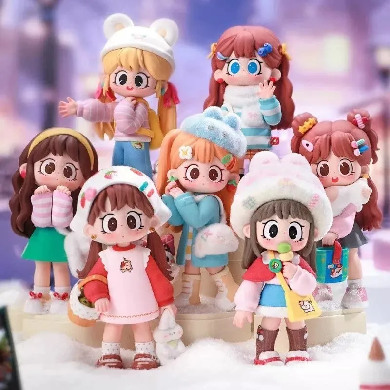 

Оригинальная коллекционная фигурка Mila Happy Formula 2-го поколения в слепой коробке: милая аниме-девочка, украшение для рабочего стола, подарок для девочек