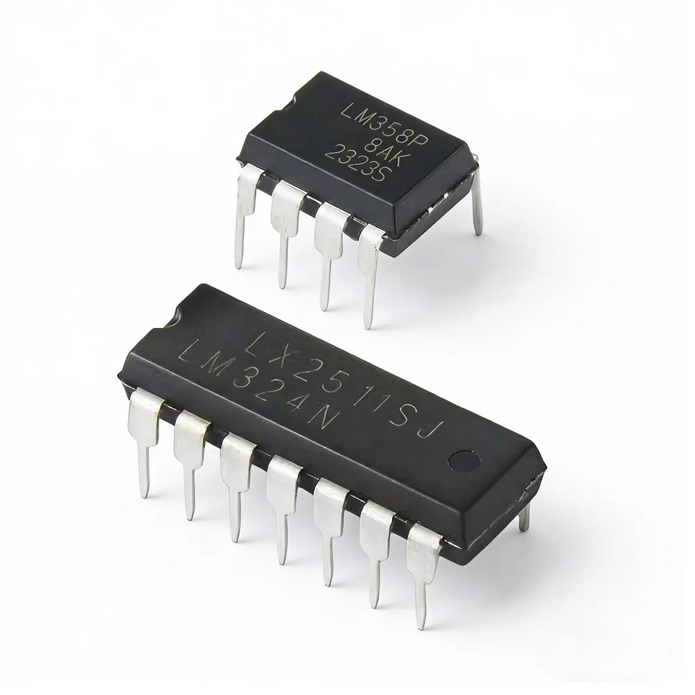 20PCS LM358P 393 293 339N 324 555 NE5532 DIP 258 2903 2904 311 386 331N 224 OP07CP UA741 TL072 074 082 084CN Amplifier Circuit