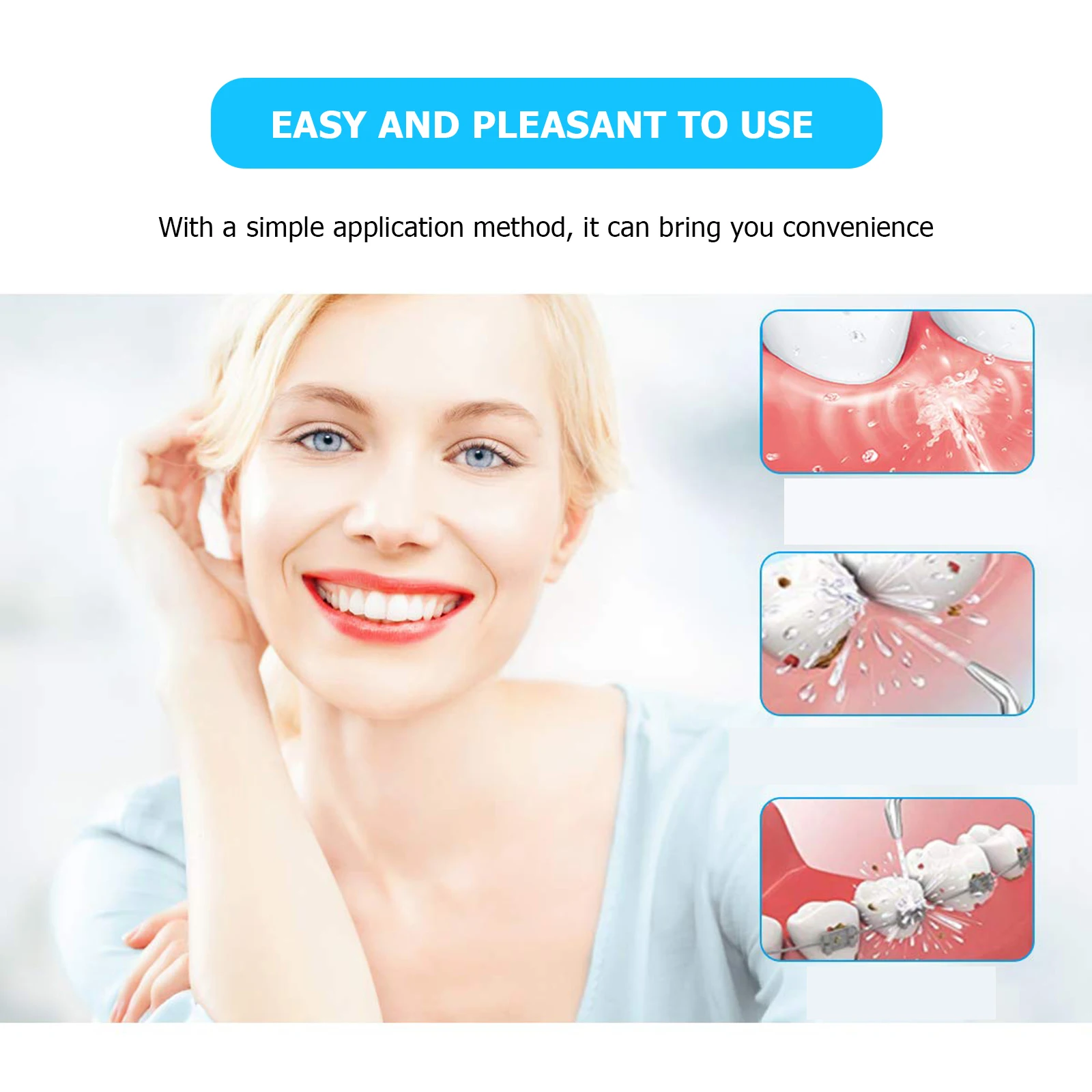 

Manual al Cleaning Manual al Device Large Capacity Waterless Care Teeth Cleaner Tool ABS Material