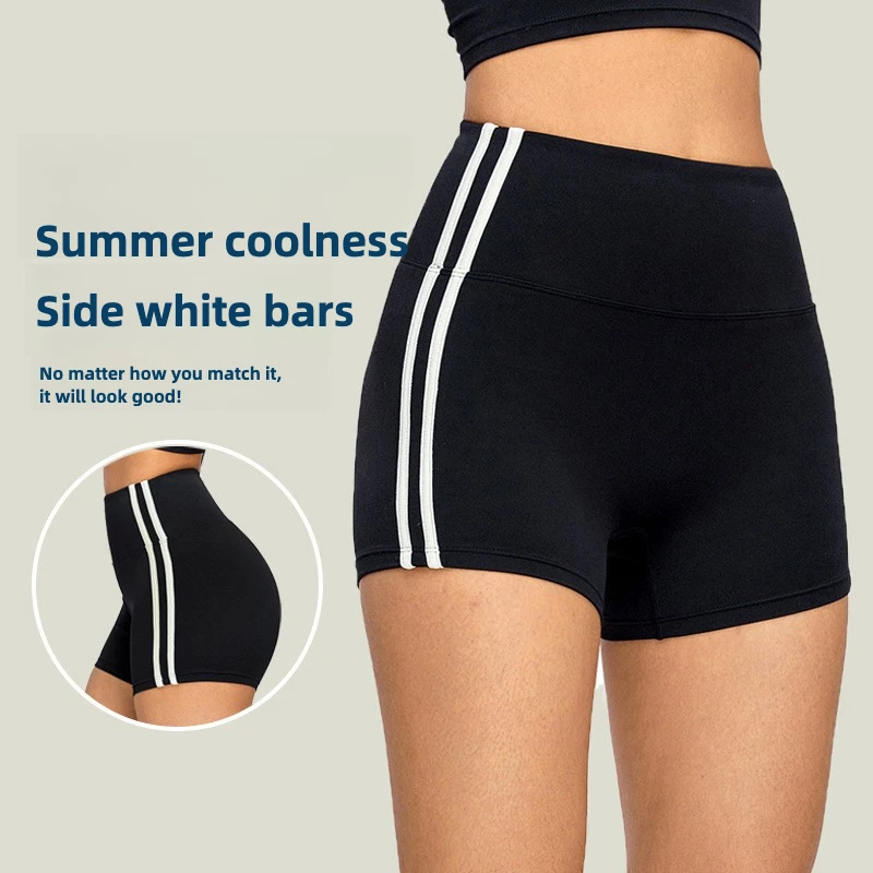 

Summer new yoga tight hip lift hot pants quick drying fitness shorts outside running sports shorts women workout shorts