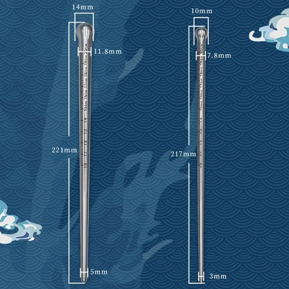 2023 جديد ذكر موسع الفولاذ المقاوم للصدأ مجرى البول الاستمناء لعبة استثارة القضيب رجل مجرى البول قضيب موسع الفولاذ المقاوم للصدأ الحصان العين عصا #5