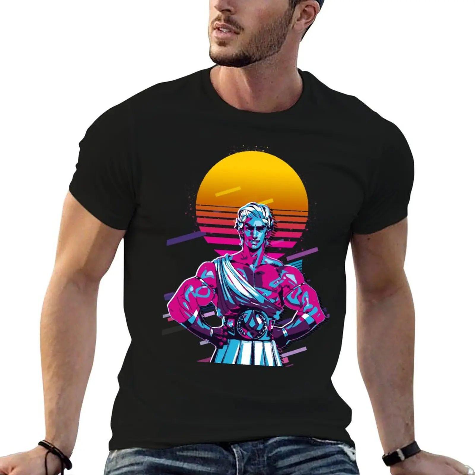 Theseus - Hades (80s Retro) T-Shirt Ultra Soft Breathable Tee Top