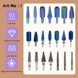 1Pcs Tungsten Carbide Nail Drill Bit Rotate Burr Milling Nail Cutter Bits Electric Drill Machine For Manicure Pedicure Tools