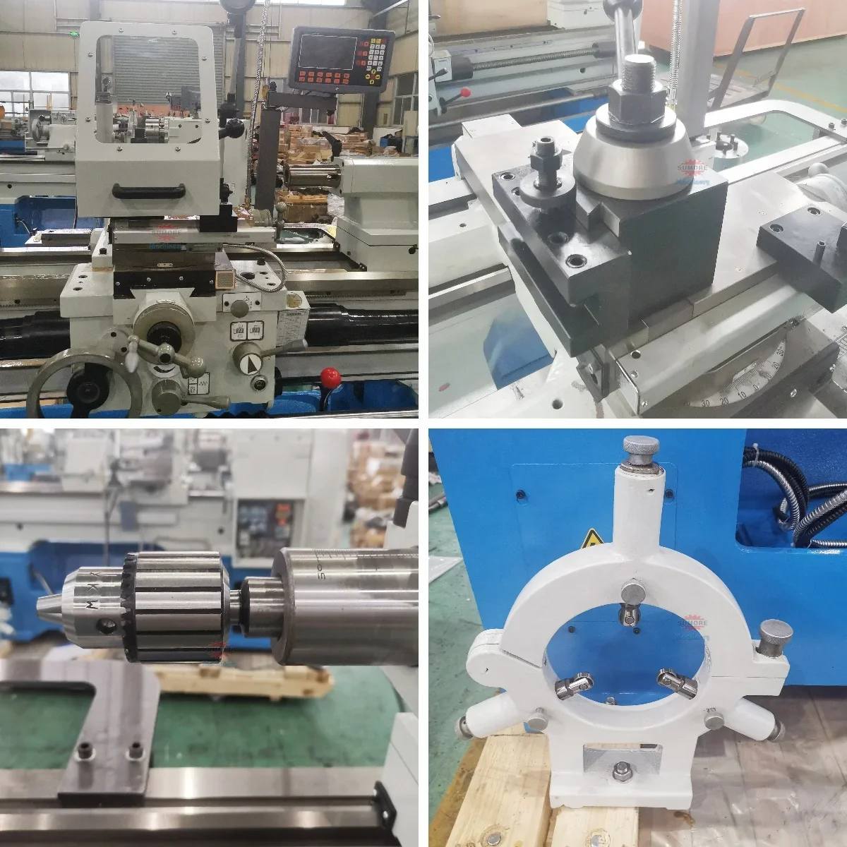 410/460x1000/1500/2000mm Bore 58/80mm China Most Popular Metal Parallel Heavy Duty Lathe Machine Price SP2114 6241 6246