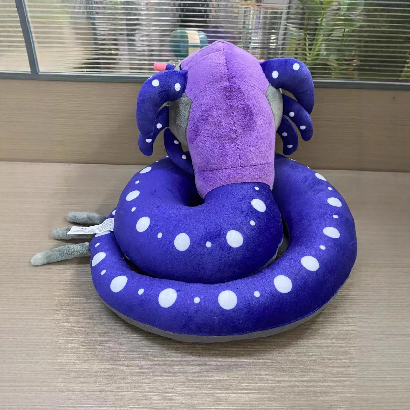 Subnautica Cartoon Plush Toy for Home Decor Sofa Snake Doll for Kids Fans Birthday Halloween Christmas Gift