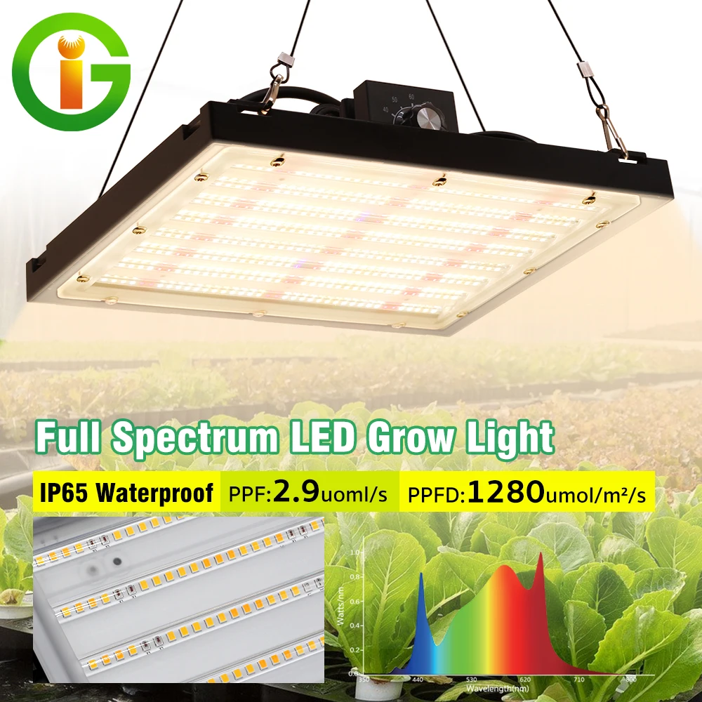 

Stepless Dimmable 150W QB288 LM281B 3000K/5000K Mix 660nm UV IR LED Grow Light Led Quantum Board with Driver