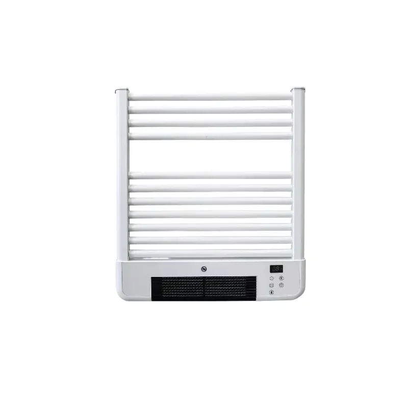 1800W Smart Electric Towel Warmer WiFi App Control Freestanding Metal Bathroom Heater Energy Saving Grey White Home Heating