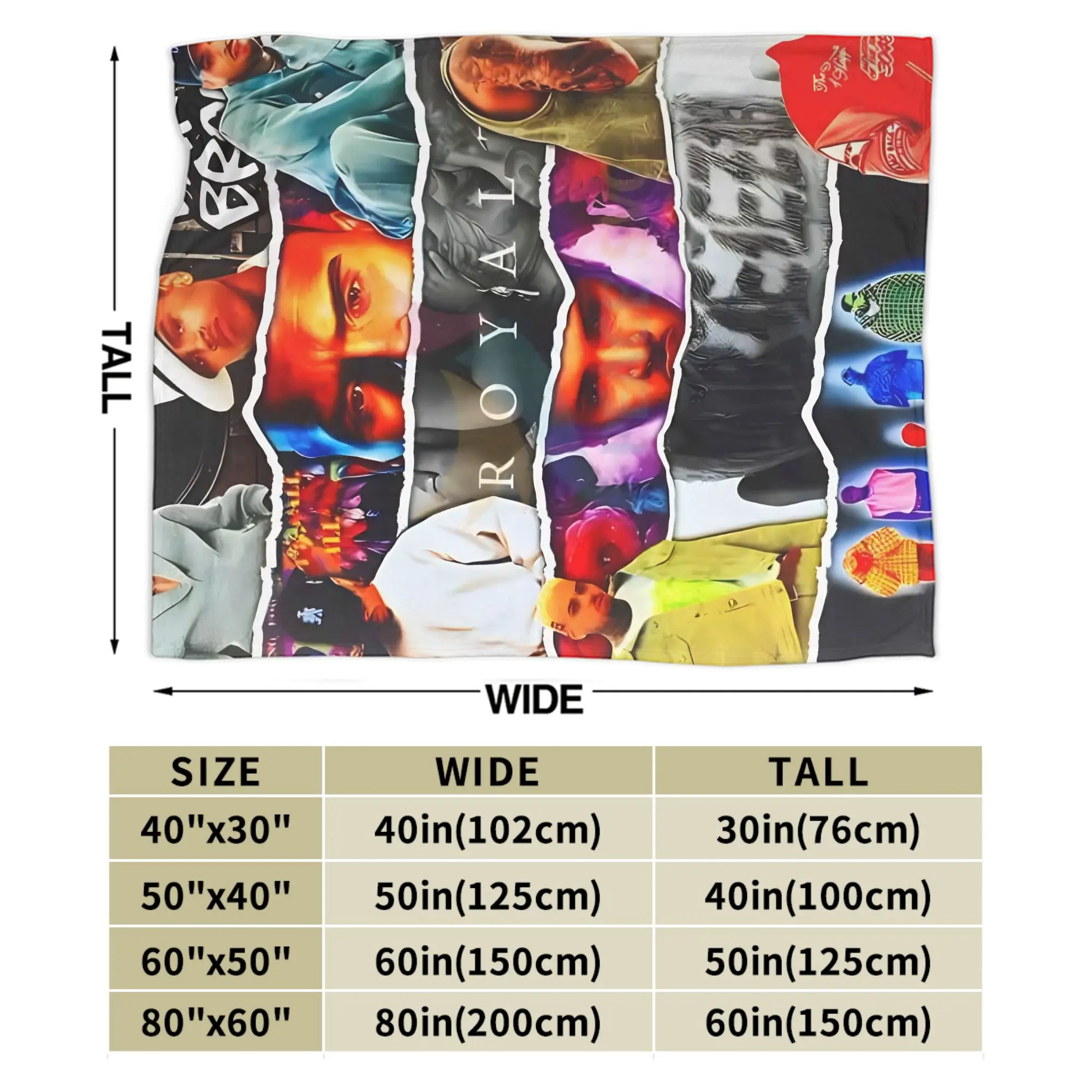 Chris Brown Breezy Bowl XX Blankets  Warm Soft Funny Plush Throw Blanket For Couch Bed Decorative Flannel Bedspread Bed Cover
