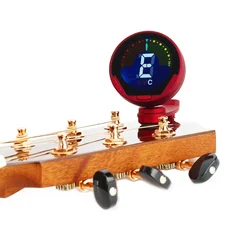 ET-39 Professional Clip Digital Tuner for Guitar/Bass/Ukulele/Violin/Chromatic Full Color Display Large LCD 360 Degree