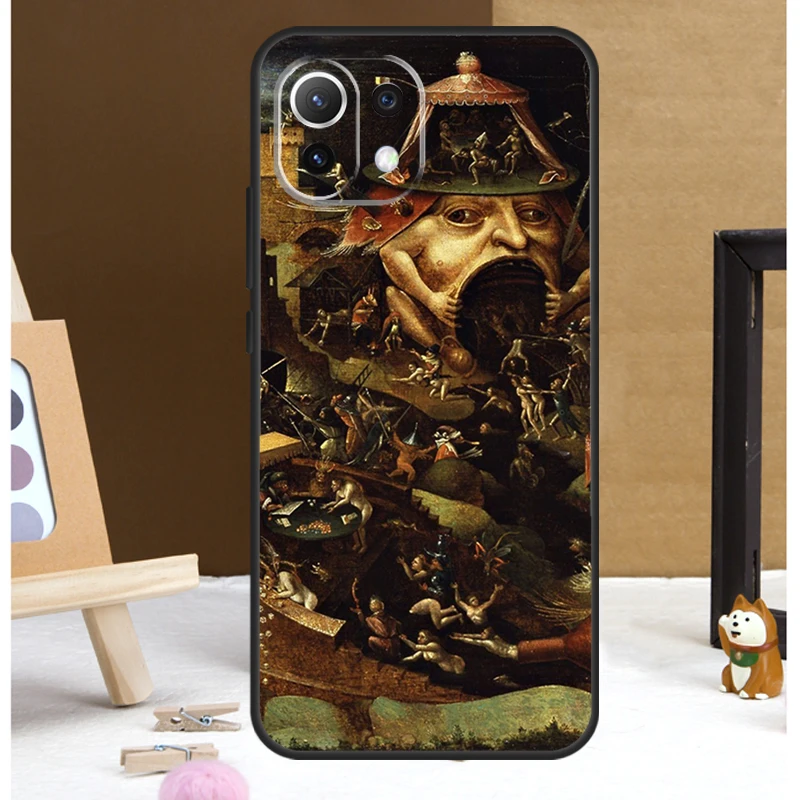 Hieronymus Bosch Art Painting Case For POCO X6 Pro M6 X3 X4 X5 F3 F5 M5s Xiaomi 13 14 Ultra 12 Lite 11T 12T 13T Pro Cover