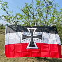 Germany 3x5 ft 90x150cm German Empire Flag DK Reich War BANNER