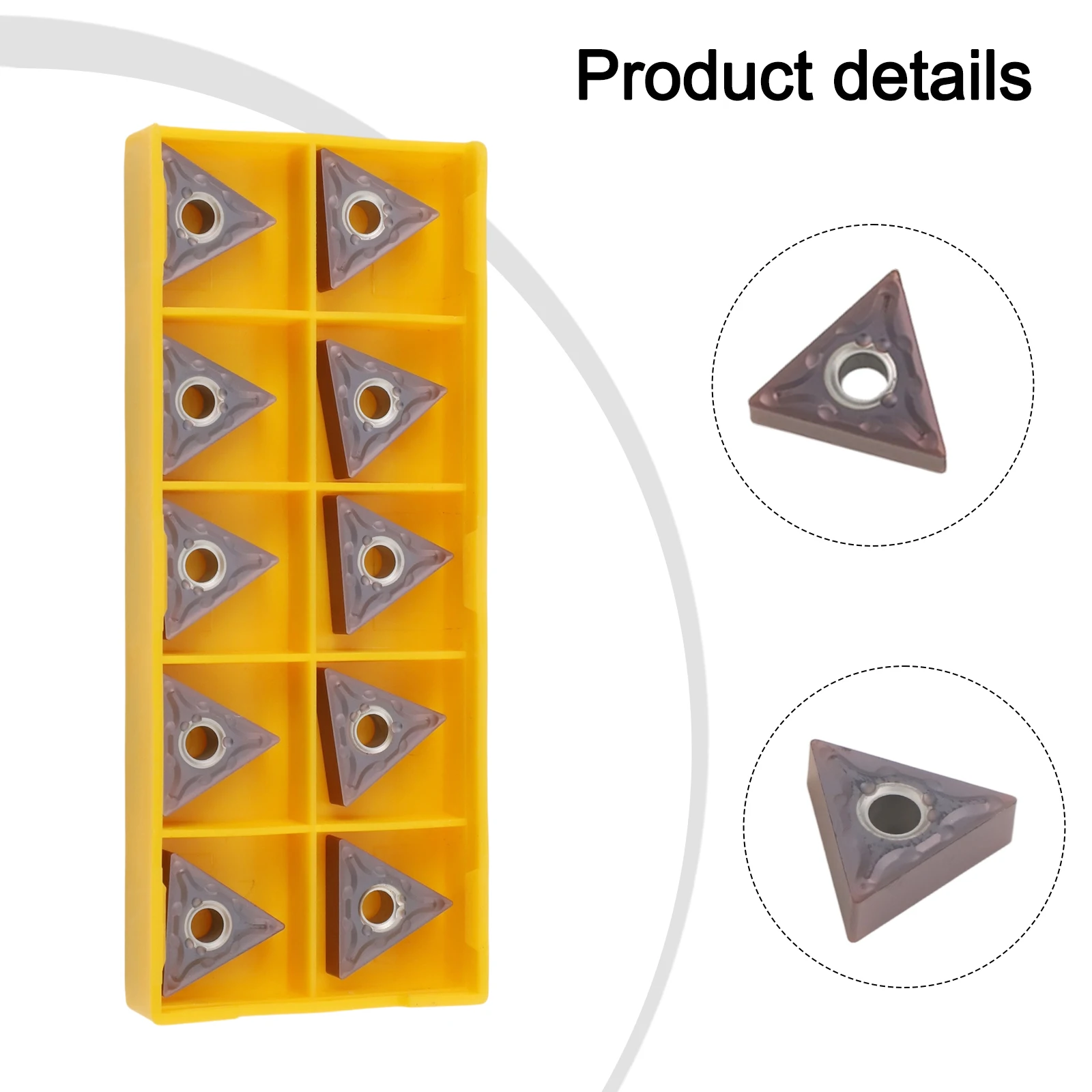 

10 шт./компл. TNMG331 TNMG160404-MA BP010 треугольник 60 градусов с токарной вставкой с отверстием для металлообрабатывающих аксессуаров с ЧПУ