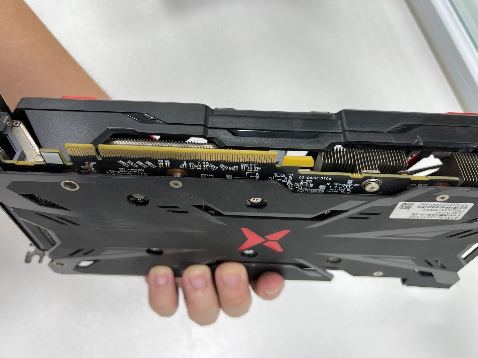 Używana karta graficzna AMD Radeon RX590 8GB 2304SP GDDR5 pci-express DP DVI HDMI