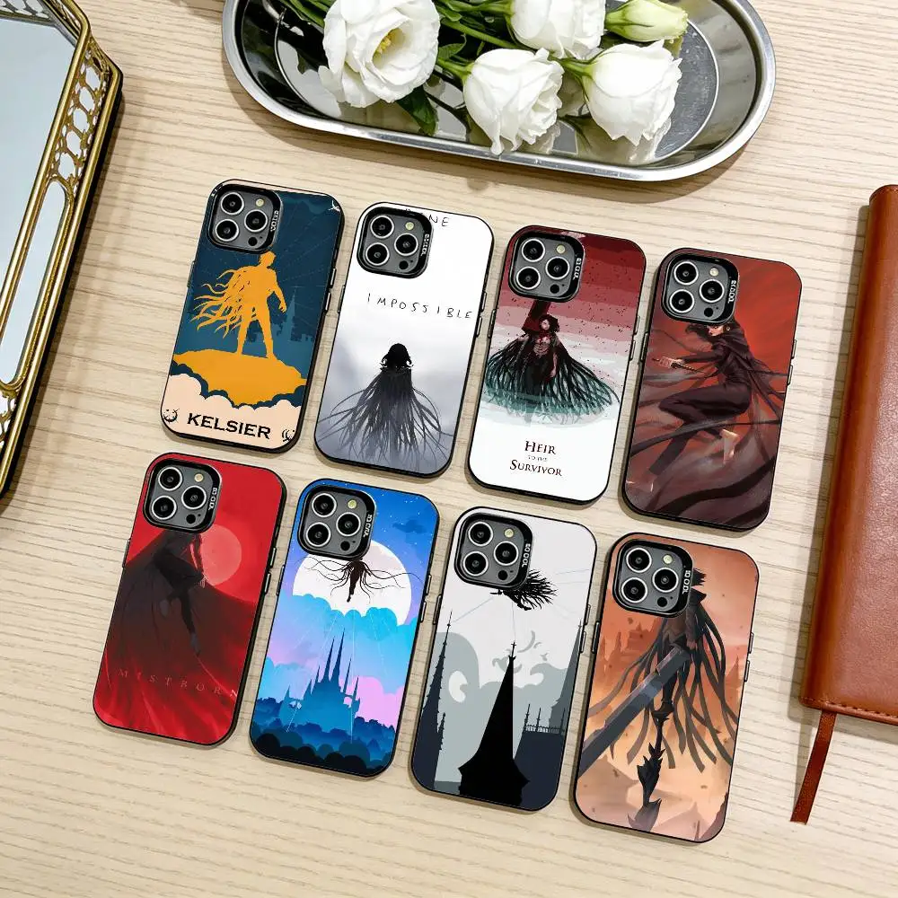 

M-Mistborn T-Trilogy V-Vin Phone Case For iPhone17,16,15,14,13,12,11 Plus,Pro Max Black Candy silver phone case