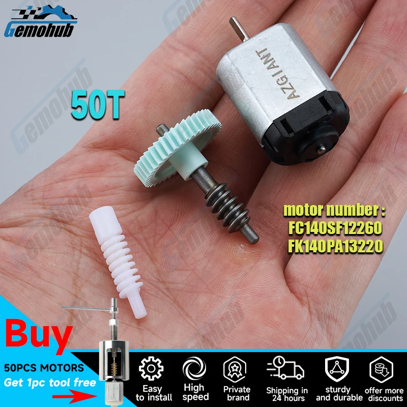 

50T Gear Motor Auto Power side view mirror fold parts For Toyota Tarago Estima Tundra Highlander Kluger MK3 MK2 4Runner Sienna