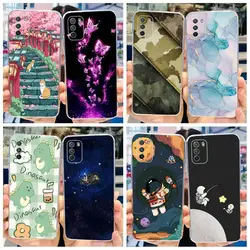 For Xiaomi Poco M3 Case Cute Astronaut Silicone Soft Phone Cover on Poco M3 Pro 5G Cases Xiaomi PocoM3 Poco M 3 Pro Bumper Coque