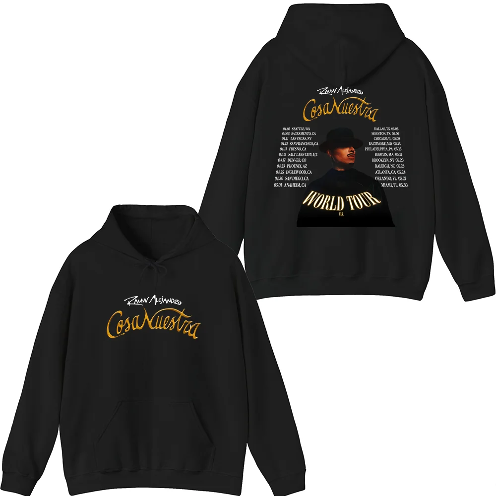 

Rauw Alejandro Merch World Tour Hoodie Printed Hoodies Unisex Men Women Rapper Long Sleeve Pullover