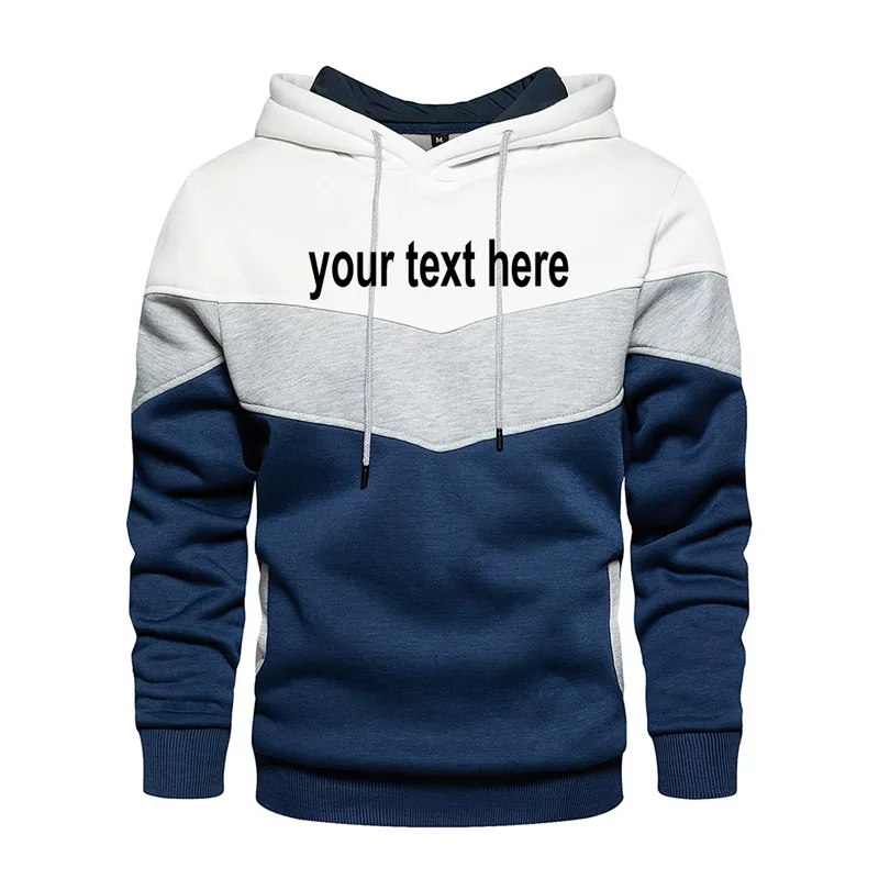Custom Prints Men's Women's Hoodies Loose Casual Wear Solid Color Hoodies Multicolors Personality Streetwear Sweatshirts