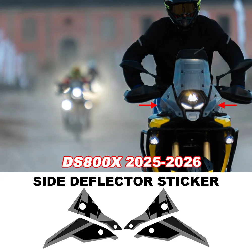 

DS800X 2025 Waterproof Scratch resistant Decorative Stickers For Voge DS 800X Motorcycle Accessories Side Decorative Stickers