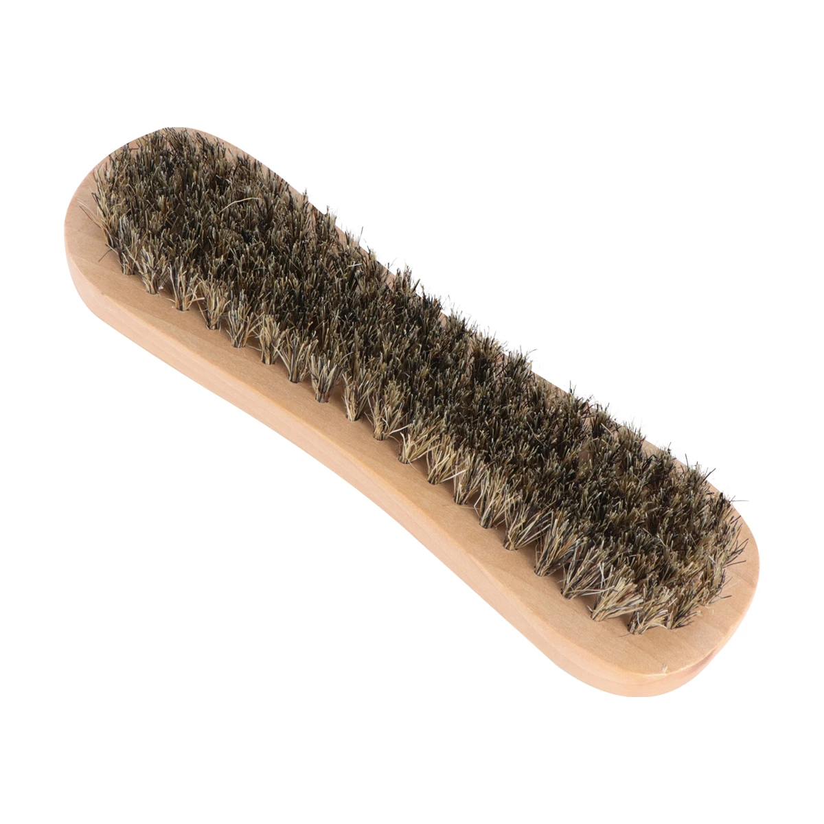 

1pc Shoe Cleaning Bristle Brush Double Side Wooden Brush Multifunctional Brush Shoe Care Accessories