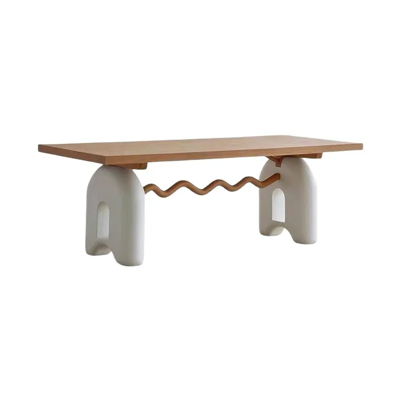 Medieval cream style, home use, creative solid wood desk, bed and breakfast desk