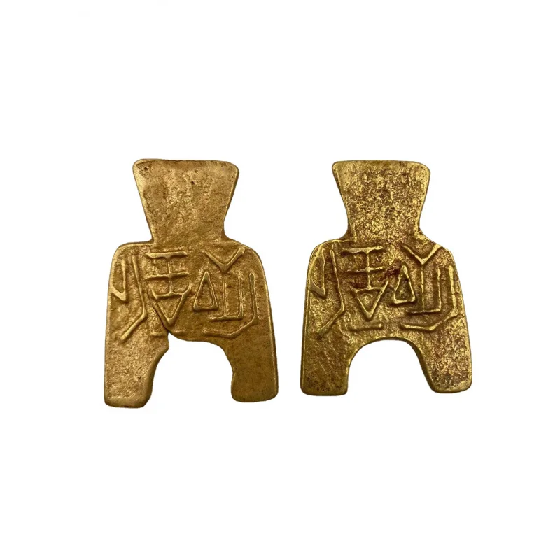 Ancient Coins Pre-Qin Dynasty Coins Brass Gilt Treasury Coins Cloth Coins Key Coins Ancient Coins