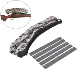 M-LOK Tactical Rifle Scope Cover Case, Caça Riflescope, Keymod Bolsa protetora para arma, resistente a riscos, Proteção contra impactos