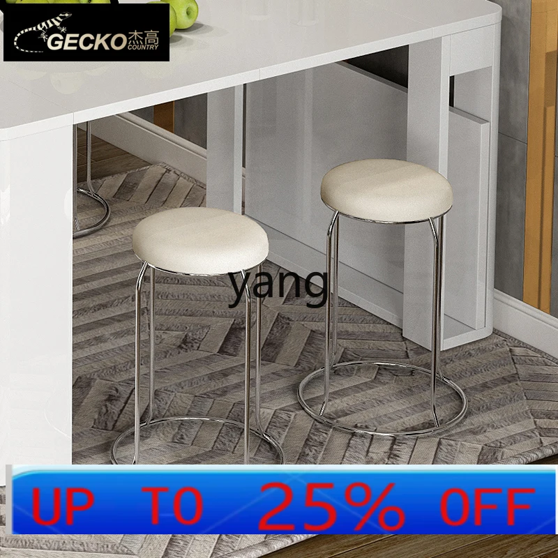 

YJQQ Desk Chair Household Modern Simple Makeup Internet Celebrity Light Luxury Portable Foldable Dining Chair