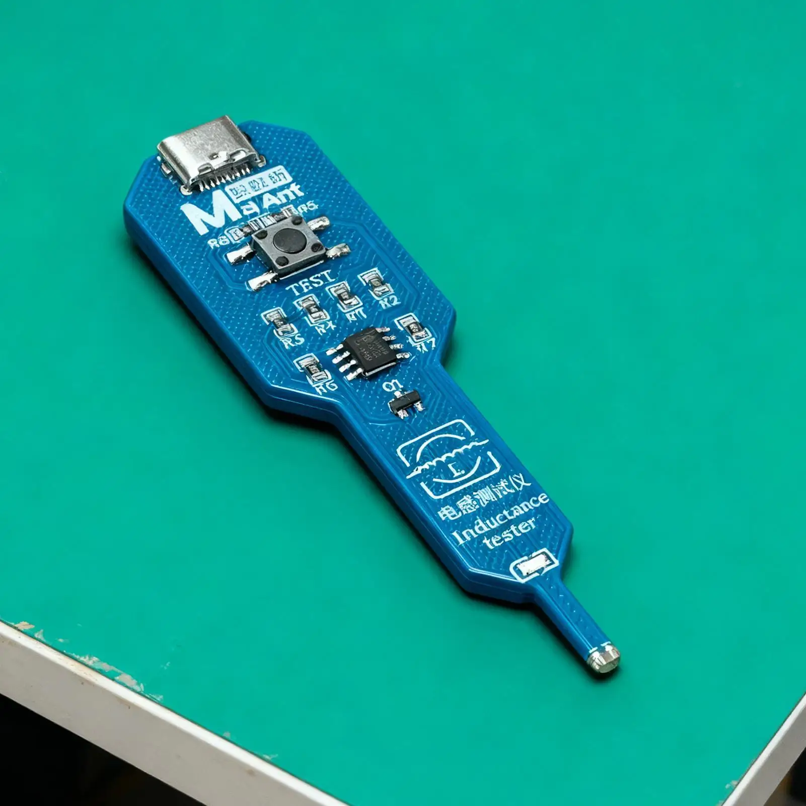 Testador de Componentes Portátil: Detector Rápido para Placas de Circuito Eletrônico e Reparo de Celulares