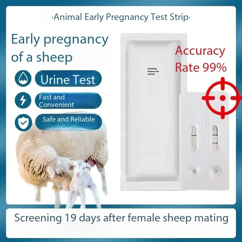 

Sheep Early Pregnancy Urine Test Card Ewe Pregnancy Rapid Test Kit For Livestock Farm Animal Breeders