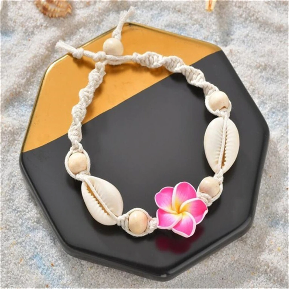 Popular Enkelbandje Strand Charme Vrouwen Bloem Footchain Zomer Accessoires Blote Voeten Armband Enkel Op Been