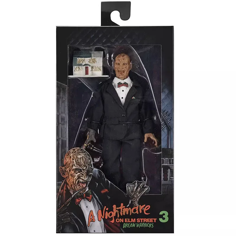 NECA14956 فريدي كروجر الشكل فيلم كابوس على شارع الدردار عمل التماثيل أنيمي 8 بوصة المنقولة نموذج حلية الطرفية هدية #2