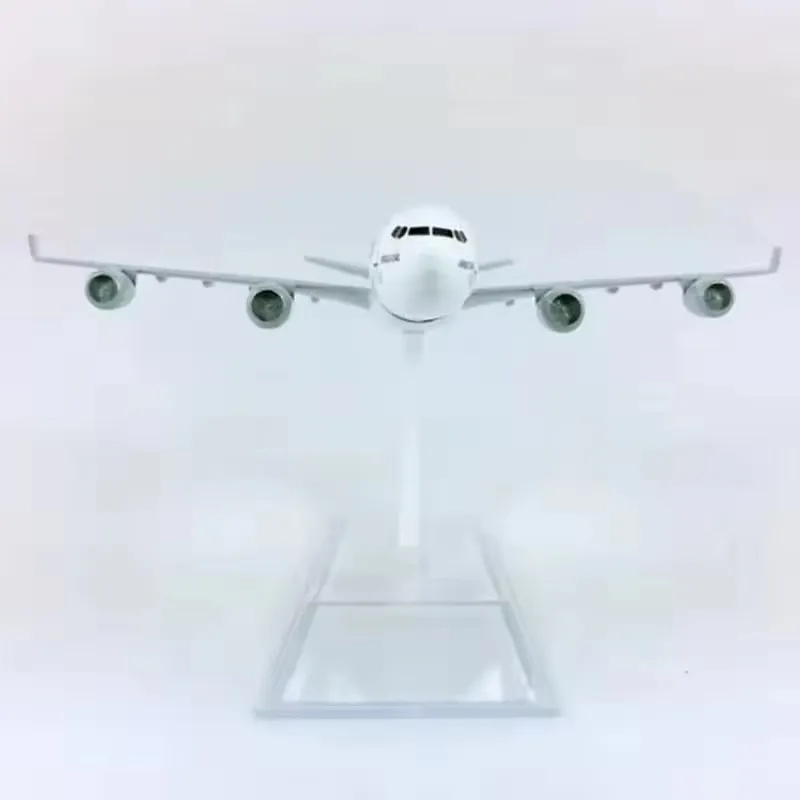 16 سنتيمتر 1:400 مقياس ايرباص A340 سلسلة نموذج طائرة الإمارات لوفتهانزا آسيا طيران يموت الصب سبيكة نموذج طائرة لعب للهدايا