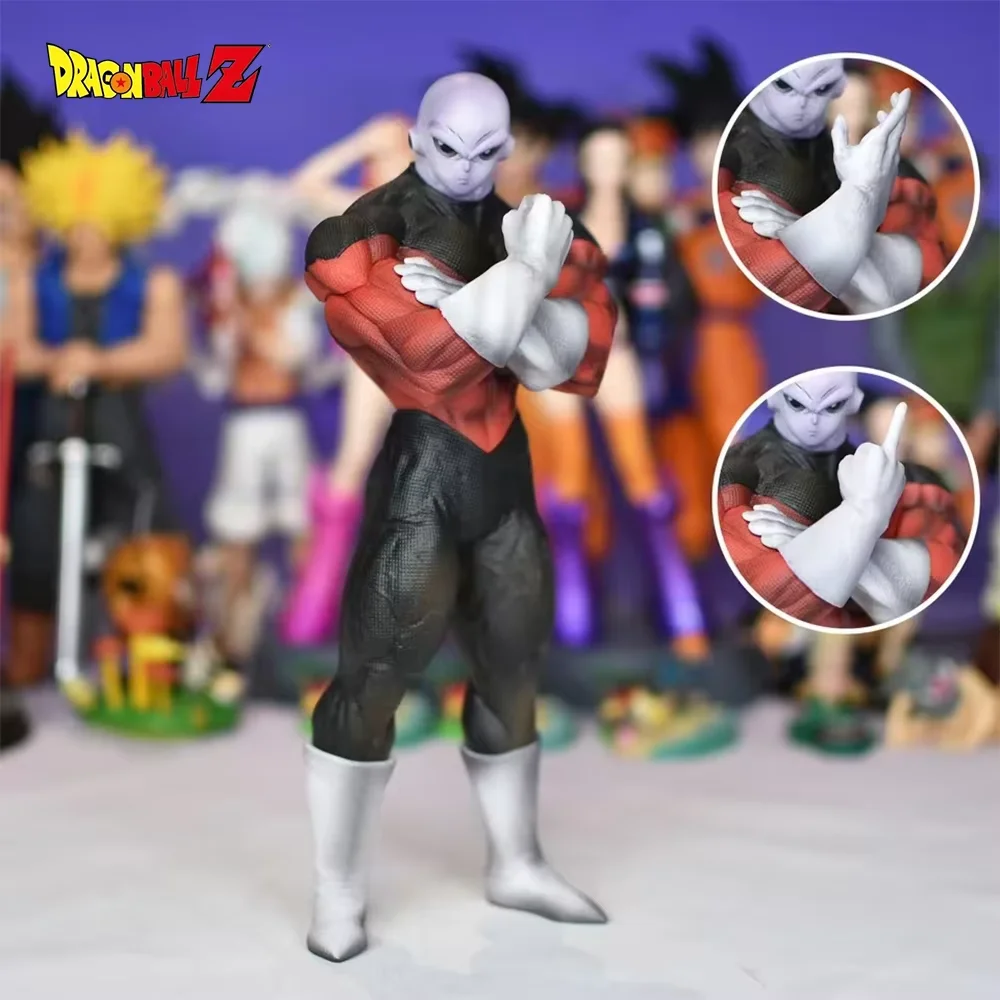 26cm Anime Dragon Ball Z Jiren Figure Three Hands Replaceable Full Power Jiren Pvc Action Figures Collection Model Toys Gifts