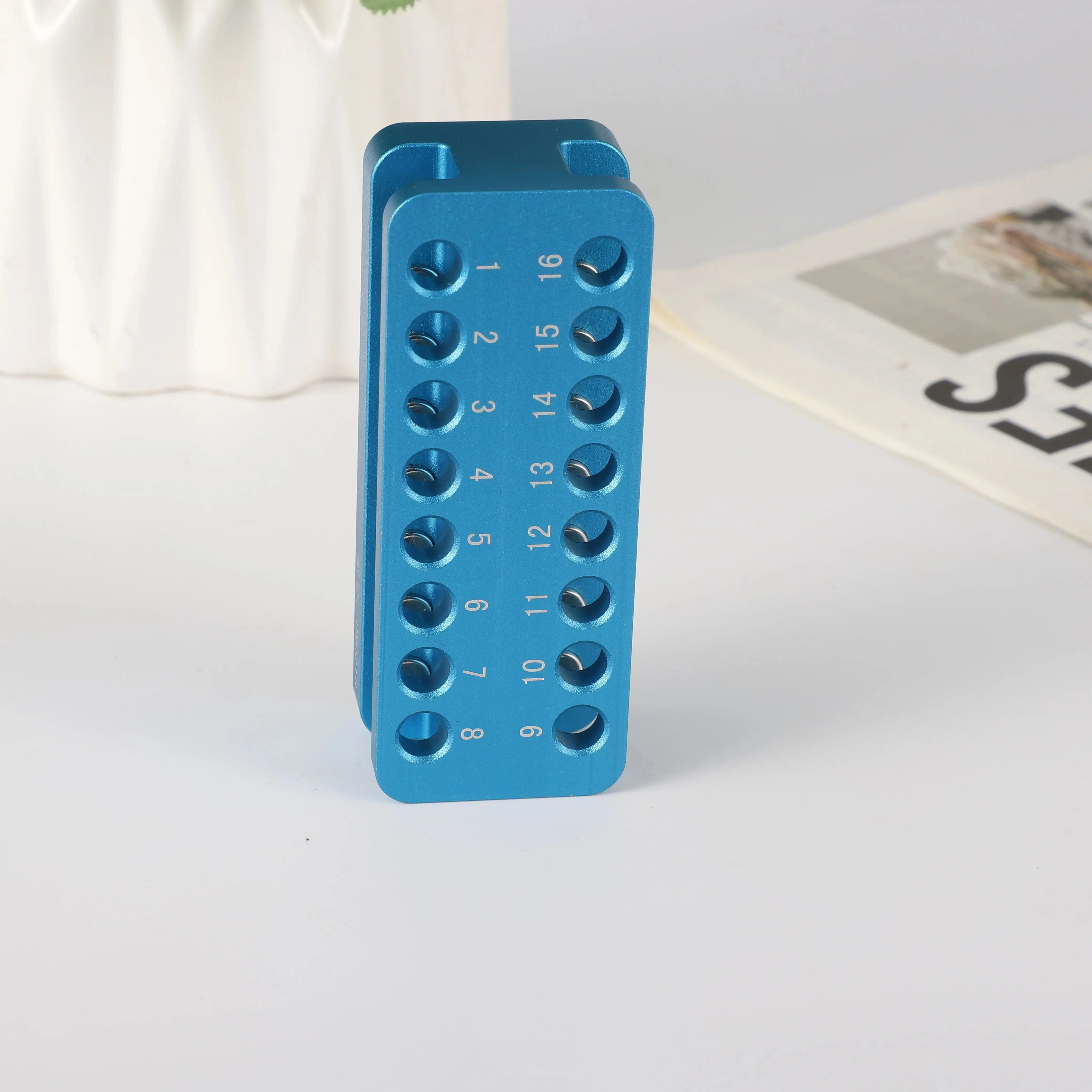 Juara Penjualan Tiongkok 0.2 Ml Rak Magnetik DM0216 Rak Pemisahan Magnetik Tabung Strip Pcr serta Permagen dengan Harga 40%