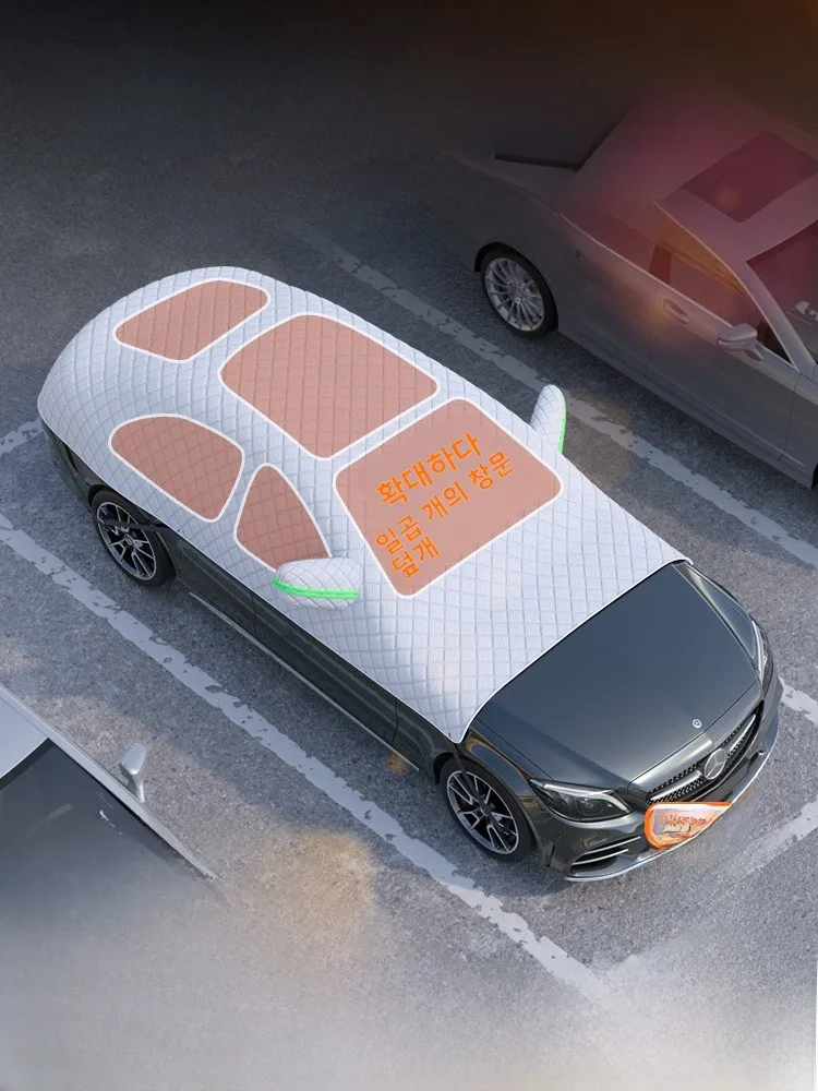 

Автомобильная солнцезащитная оконная занавеска, теплоизоляционная водонепроницаемая универсальная многофункциональная занавеска на четыре сезона, теплозащитная занавеска в стиле ade