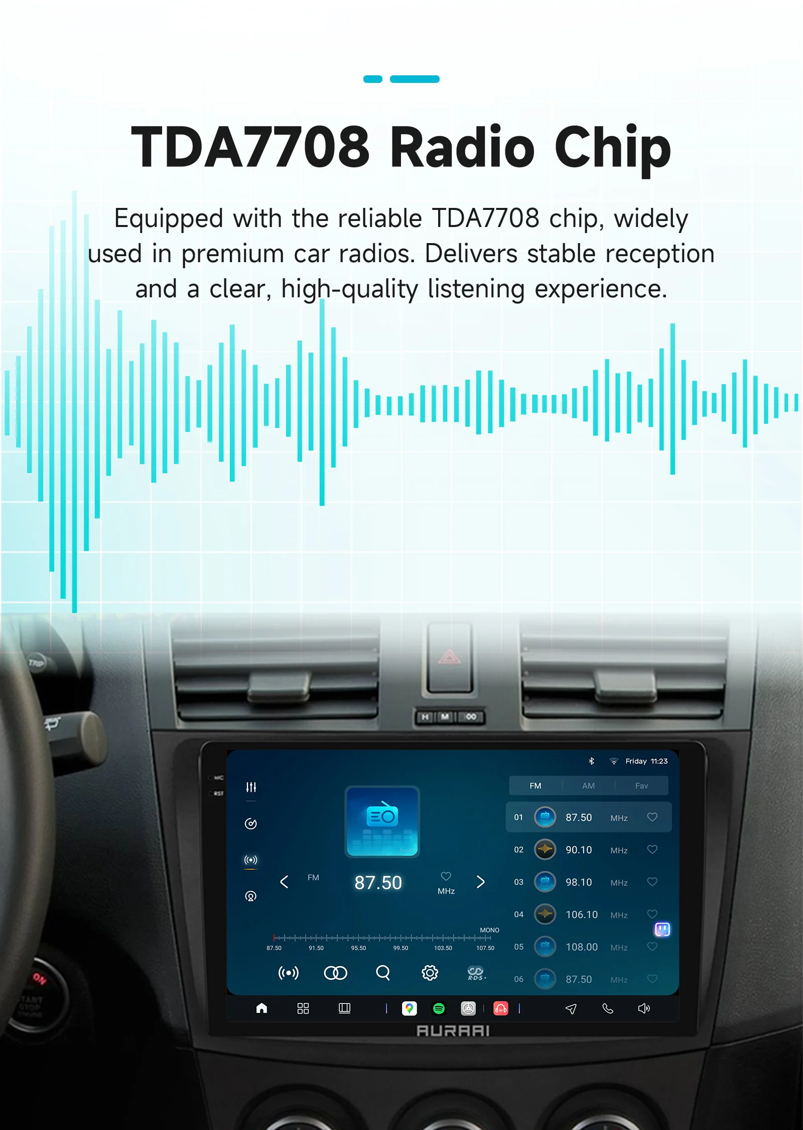 AURAAI X100 Android Auto Intelligente Bildschirm für Mazda 3 2010-2013 UNIS7870 GPS DSP Auto CarPlay AI Sprachsteuerung ADAS 360 ° CAM – Detail 21