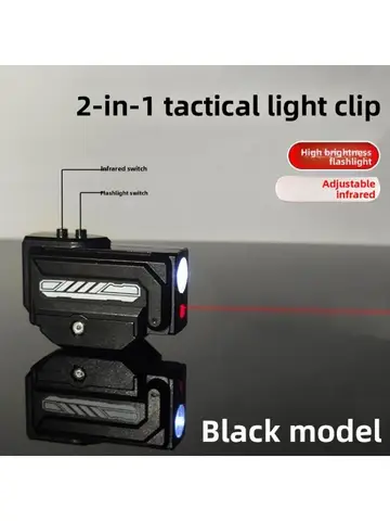 Universal 20mm Rail Toy Accessories for Under-mounted Transmitter + Under-mounted Flashlight Accessories