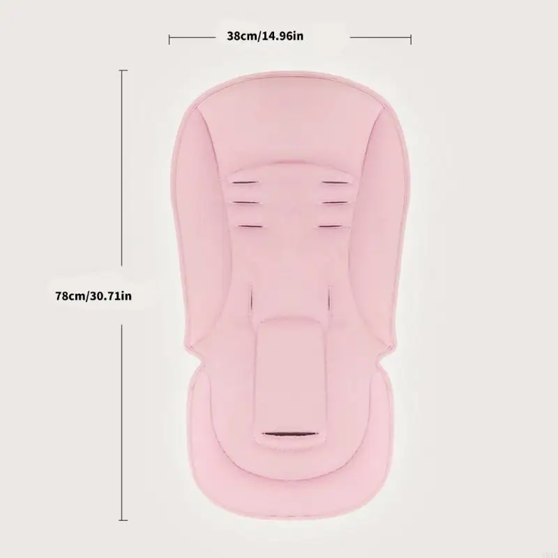 581F 1 مجموعة وسادة عربات الأطفال العالمية مع وسادة لعربات الأطفال وسادة قطن ناعمة مع تصميم نونسليب والتهوية #6