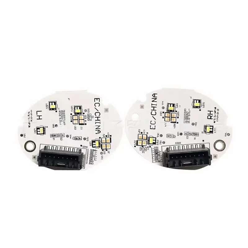 Daytime Running White Light Board For Buick Encore 2016-2018 1 Pair Car Front LED Chip PCB Board