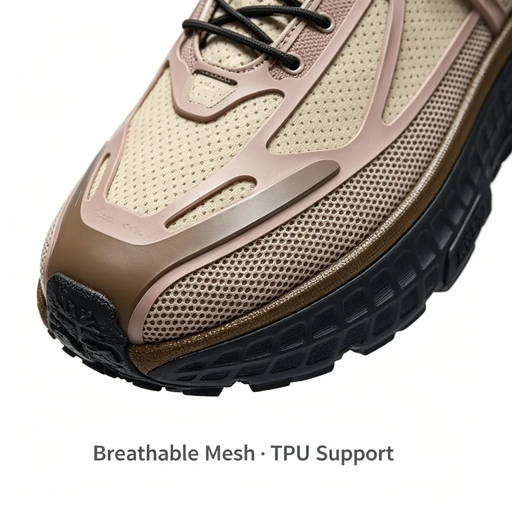 ANTA Champion 2-Forward Men's Mountaineering Shoes New Outdoor Anti slip, Shock Absorbent, Wear resistant Hiking Shoes
