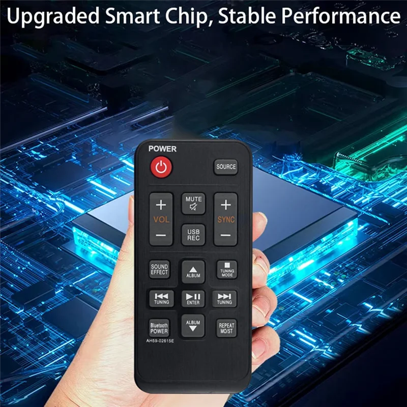 ABAC-For  AH59-02615E Compatible Replacement Remote Control For Audio Soundbar System AH59-02615E