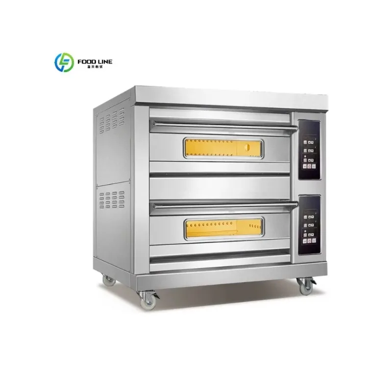 Customized Stainless Steel Electric Baking Oven Commercial Convection Oven with Timer Temperature Control for Bakery